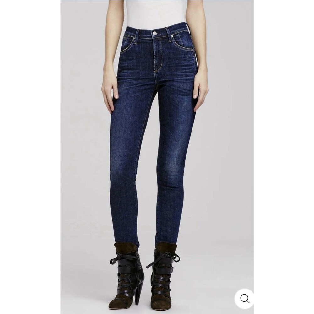 Citizens of Humanity Carlie High Rise Sculpt Ankle Skinny Slim Jean Size 24 NWT